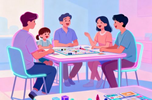 Korzyści z grania w gry planszowe z rodziną