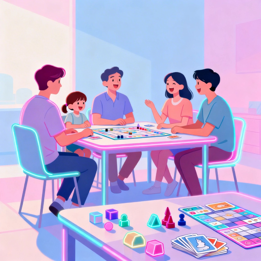 Korzyści z grania w gry planszowe z rodziną